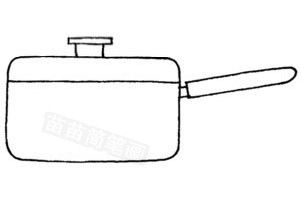 廚房用品簡(jiǎn)筆畫圖解教程 輕松繪制常見廚具衛(wèi)具